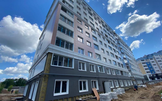 В новом доме ЖК «Атлант» все идёт по плану
