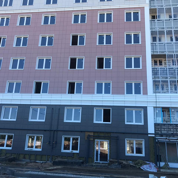 В ЖК «Атлант» приступили к благоустройству придомовой территории 